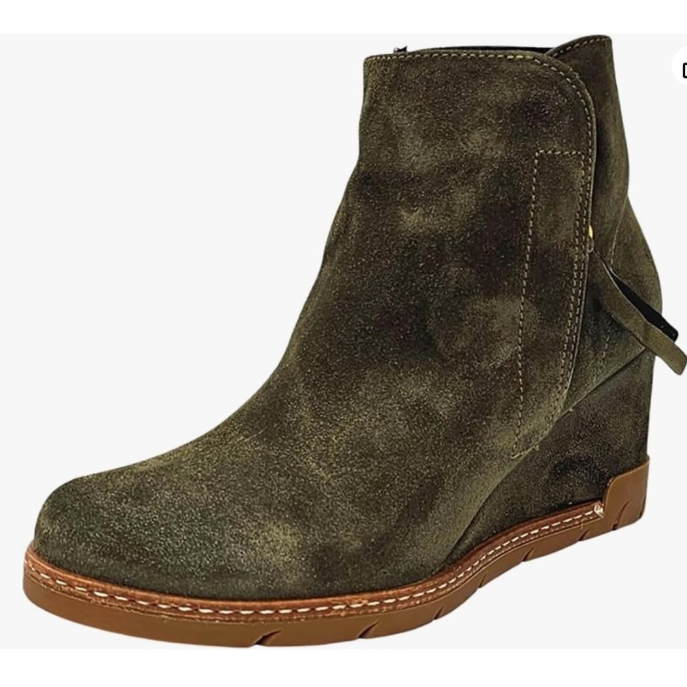 Eric Michael Women's Green Ankle Boots Size 37